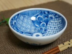 藍凛堂 藍祥瑞ＲＩ4.0取鉢 13.5cm美濃焼 和食器 日本製 陶器 ボウル 