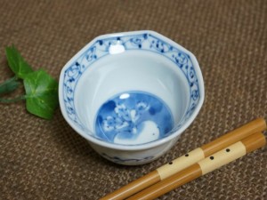 藍凛堂 かぶら八角珍味小鉢 8.5cm美濃焼 和食器 日本製 陶器 ボウル 