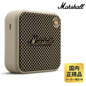 マーシャル  スピーカー WILLEN (CREAM) Marshall ホワイト Bluetooth5.0対応 軽量700g