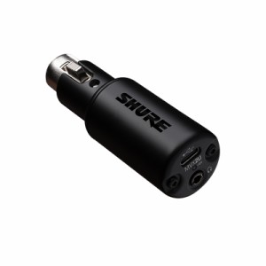 《新発売　即納可能》 SHURE シュアー MVX2U デジタルオーディオインターフェース ヘッドホン出力付きXLR-USB変換アダプター