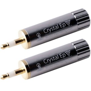 【2個セット】KOJO 光城精工 3.5mmステレオミニプラグ型 仮想アース・グランドターミナル Crystal EpT3(2個)