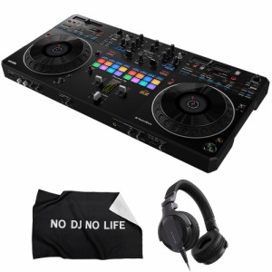 Pioneer DJコントローラー DDJ-REV5 + ヘッドホン HDJ-CUE1 + ダストカバー セット