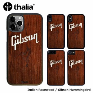 【在庫限りの売り切り特価】 Thalia タリア ギブソン iPhoneケース Indian Rosewood / Gibson PEARL Hummingbird【Gibson社オフィシャル