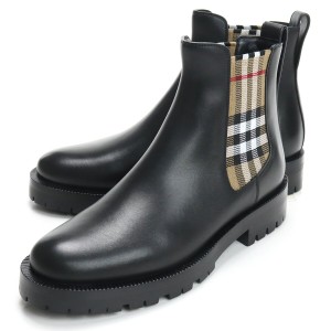 【新品】22SS新作 バーバリー BURBERRY  レディースブーツ ブランド ブーツ おしゃれ 8042363　A1189 BLACK ブラック shoes-01 秋靴