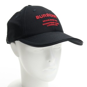 バーバリー BURBERRY  メンズ−キャップ ブランドロゴ ブランドキャップ 8043040　A1189 BLACK ブラック cap-01 bos-03 