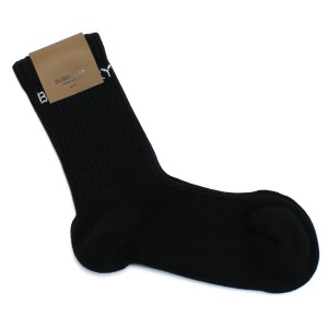 【新品】バーバリー BURBERRY  レディース ソックス ブランド 8047240　A1189 BLACK ブラック socks-01 cp05