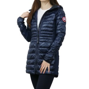 【新品】カナダグース CANADA GOOSE HYBRIDGE LITE HOODED COAT レディース−コート 2716L　63 ATLANTIC NAVY ネイビー系