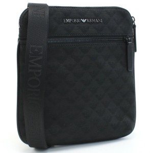 【新品】エンポリオ・アルマーニ EMPORIO ARMANI  斜め掛けショルダー　ブランド Y4M185　Y022V　81336 BLACK-BLACK ブラック　bag-01 父