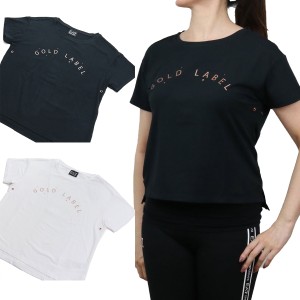 【均一セール】 イーエーセブン EA7 TRAIN GOLD LABEL W TEE SS Ｌ−Ｔシャツ 　T-shirts ブランド レディース フィットネス スポーツ ス