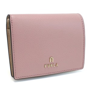 【新品】フルラ FURLA CAMELIA 二折財布小銭入付き カメリア スモール WP00304　ARE000　2715S ALBA+BALLERINA ピンク系　wallet-01