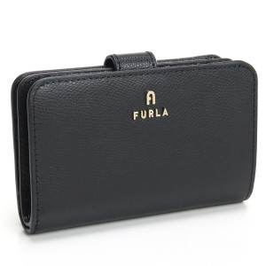 フルラ FURLA FURLA CAMELIA 二折財布小銭入付き 二折り財布 ブランド WP00314　ARE000　O6000 NERO ブラック mini-01 cp05 gif-02w