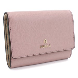 【新品】フルラ FURLA FURLA CAMELIA 二折財布小銭入付き　ブランド WP00325　ARE000　2715S ALBA+BALLERINA ピンク系　wallet-01