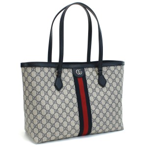 【新品】グッチ GUCCI OPHIDIA トートバッグ GGスプリーム 631685　96IWN　4076 ベージュ系 ブルー系　bag-01