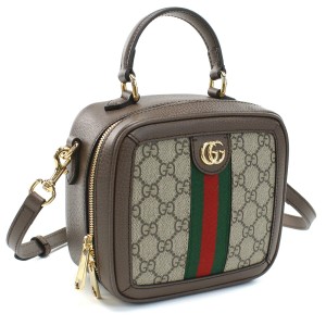 【新品】グッチ GUCCI  ハンドバッグ ブランド オフィディア ミニトップハンドルバッグ 772157　96IWG　8745 ベージュ系 ブラウン系 bag-