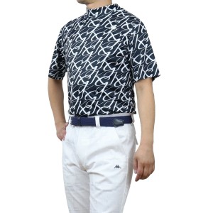 【均一セール】 カッパ KAPPA GOLF  メンズ−Ｔシャツ KGA2FMSS12 ハイネック DNV ネイビー系 golf-01  fl05-sale