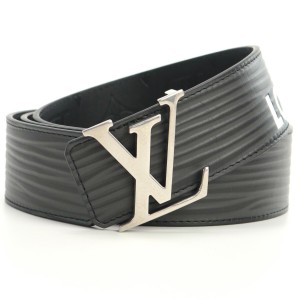 【新品】ルイヴィトン LOUIS VUITTON エピ ベルト  メンズ M8270T　エピ ノワール ブラック belt-01 gif-04m