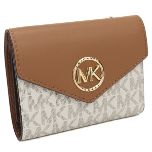 マイケルコース MICHAEL KORS GREENWICH 3つ折り財布 ブランド  34S1GNME6B 149 BRN-ACORN gsw-2 mini-01  cp05