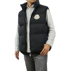 【新品】モンクレール MONCLER  メンズ　ベスト　ALMAZ ダウンベスト ブランド 1A00077 ALMAZ GILET　5396L　P97 ブラック ネイビー系　o