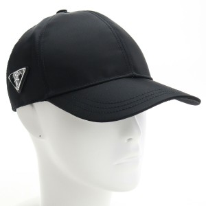 【新品】プラダ PRADA  メンズ−キャップ　ブランド 2HC274　2DMI　F0002 NERO ブラック cap-01  父の日