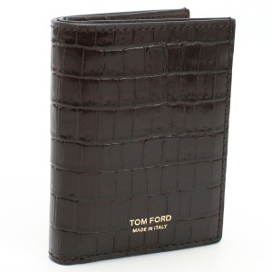 トム フォード TOM FORD  カードケース ブランド  Y0279T LCL239 U7109 ブラウン系 gsm-3    