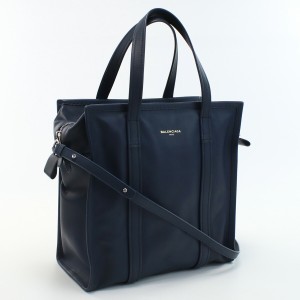 【中古】良品バレンシアガ(BALENCIAGA)  バザールショッパー ブランド トートバッグ 443096 ランク：A us-2 2WAY ショルダー