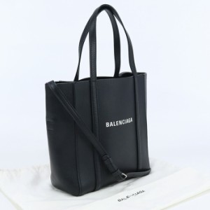 【中古】良品バレンシアガ(BALENCIAGA) エブリデイ XXS トートバッグ ブランド 551815 D6W2N 1000 ランク：A us-2 2WAY ショルダー レ