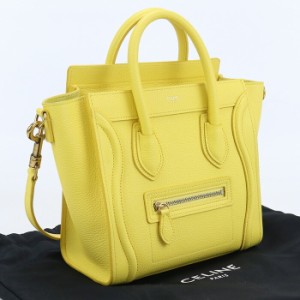 【中古】良品セリーヌ(CELINE)  ラゲージナノ ブランド トートバッグ 18924 3DRU 11CT ランク：A us-2 2WAY ショルダー レディース