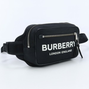 【中古】良品バーバリー(BURBERRY)  ウエストバッグ ナイロン 8021089 ブラック系　ランク：A us-2   ﾒﾝｽﾞ ﾚﾃﾞｨｰｽ