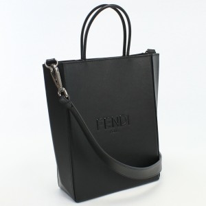 【中古】良品フェンディ(FENDI)  2WAYトートバッグ ブランド 7VA512 AFB3 ブラックランク：A us-2 2WAY ショルダー レディース