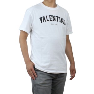 ヴァレンティノ VALENTINO  メンズ−Ｔシャツ 白Tシャツ ブランド 2V3MG13D 964 A01 ホワイト系 ts-01 
