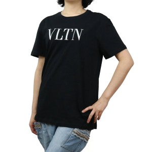 ヴァレンティノ VALENTINO レディース−Ｔシャツ UB3MG08P 5RP 0NI ブラック bos-18 apparel-01 レディース ts-01 