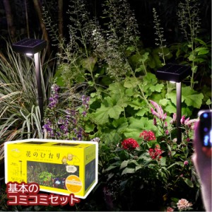 【送料無料】「ひかりノベーション 花のひかり 基本セット【LGS-LH02P」明るい ガーデンライト 屋外 コンセント led タカショー ライト 