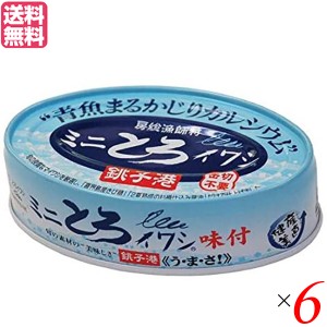 いわし イワシ イワシ缶 千葉産直 ミニとろイワシ味付 100g 6 個セット