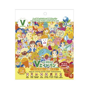 【ポイント最大+7%還元中！】非常食 パン 5年保存 東京ファインフーズ Ｖエイド保存パン スパイスカレー＆完熟トマト 125g