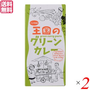 カレー タイカレー ココナッツミルク ヤムヤム 王国のグリーンカレー 50g 2個セット 送料無料