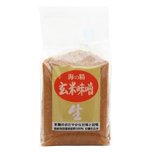 味噌 みそ 無添加 海の精 玄米味噌 1kg