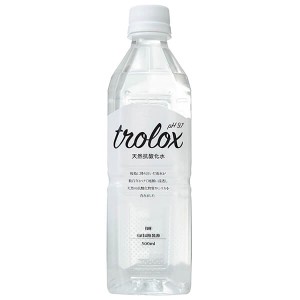 水 ミネラルウォーター 天然水 トロロックス trolox 500ml