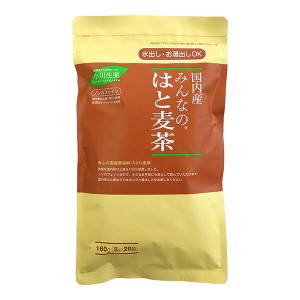 【200円OFFクーポン配布中！】はとむぎ茶 ハトムギ 茶 茶みんなのはと麦茶 160g(8g×20) 小川生薬 送料無料