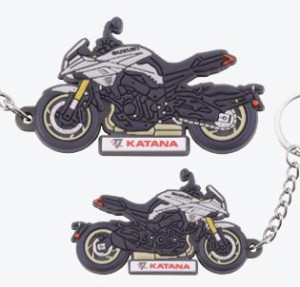 スズキ純正　ラバーキーホルダー [KATANA]　SUZUKIコレクション