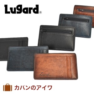 Lugard ラガード G3 小銭入れ付きパスケース メンズ 5187  本革 牛革 革 レザー 小銭入れ コインケース パスケース 免許証入れ 定期入れ 