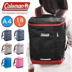 コールマン リュック Coleman 18L A4 ジャックインパック ボックス型 リュックサック キッズ 子供 小学生 男子 女子 男の子 女の子 ボッ