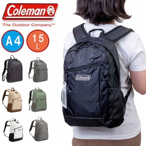 コールマン リュック Coleman 15L WALKER15 A4 リュックサック バックパック メンズ レディース キッズ 小学生 男子 女子 男の子 女の子 