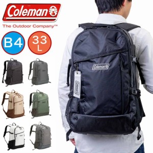 コールマン リュック Coleman 33L WALKER33 B4 リュックサック バックパック メンズ レディース 中学生 高校生 大学生 男子 女子 大人 通