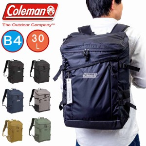 コールマン リュック Coleman 30L WALKER SQUARE BAG B4 リュックサック スクエアリュック メンズ レディース 中学生 高校生 大学生 男子