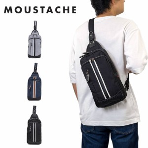 MOUSTACHE ボディバッグ ムスタッシュ ワンショルダーバッグ メンズ レディース ショルダーバッグ ボディバック ブランド 人気 軽量 かっ