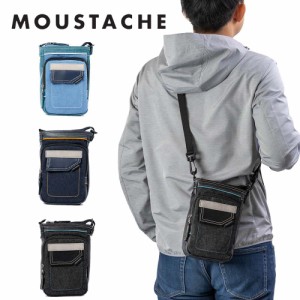 MOUSTACHE ショルダーバッグ デニム ムスタッシュ メンズ レディース ショルダーバック 斜めがけ 斜め掛け ブランド 人気 軽量 大人 男性