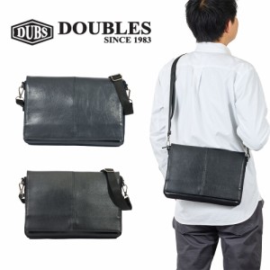 DOUBLES ダブルス ショルダーバッグ クラッチバッグ 2WAY Mサイズ バッグ メンズ レディース 本革 革 レザー 斜めがけ 斜め掛け クラッチ