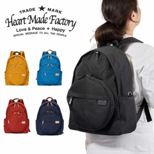 Heart Made Factory リュック レディース リュックサック MARU PACK 丸型 丸 ブランド かわいい おしゃれ 軽量 人気 ファスナー付き ハー