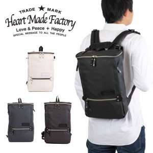 Heart Made Factory リュック レディース メンズ A4 ブランド リュックサック かわいい おしゃれ 小さめ 軽量 人気 ファスナー付き おす