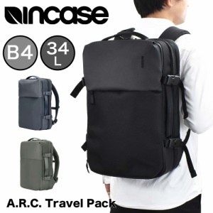 Incase インケース リュック A.R.C. Travel Pack 正規品 バックパック B4 34L メンズ レディース 大容量 A.R.C トラベルパック PCリュッ